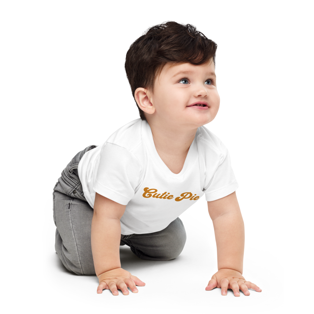 Cutie Pie Baby Tee - White