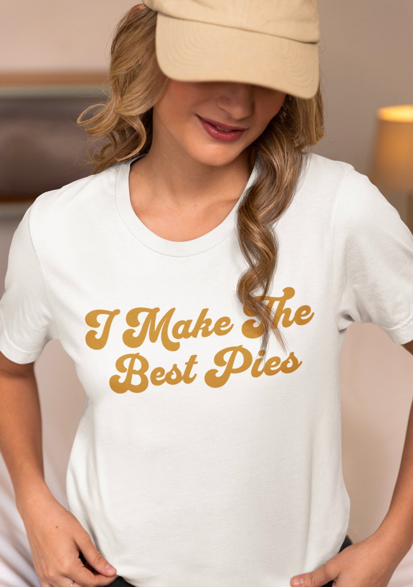 I Make the Best Pies T-Shirt - White