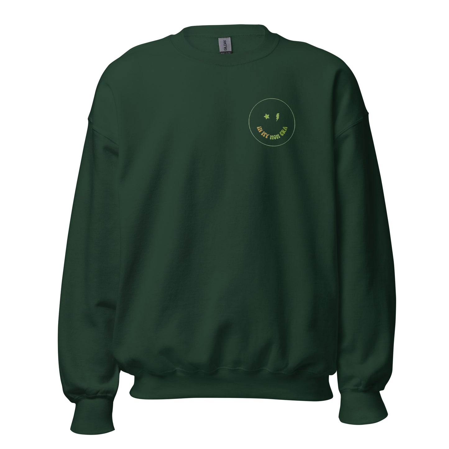 In My Mom Era Sweatshirt - Green Print