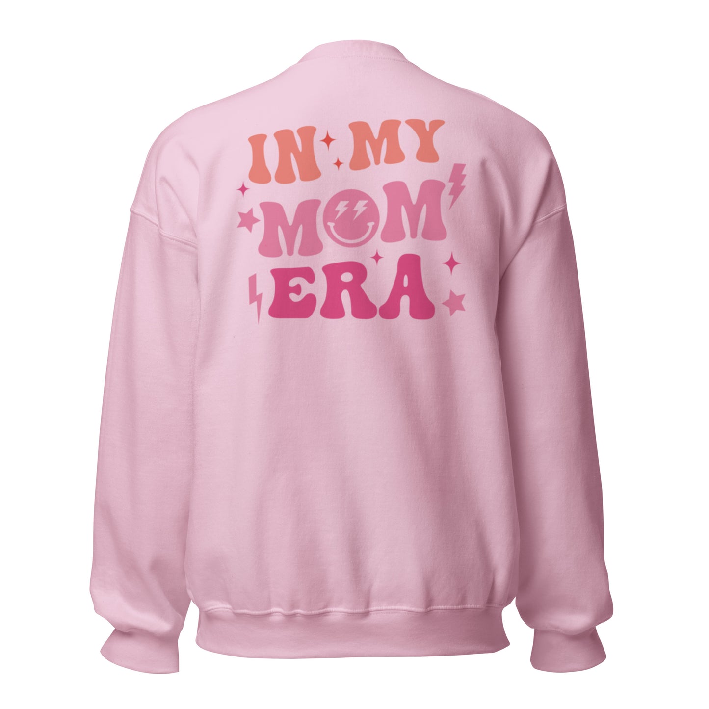 In My Mom Era Sweatshirt - Pink Print