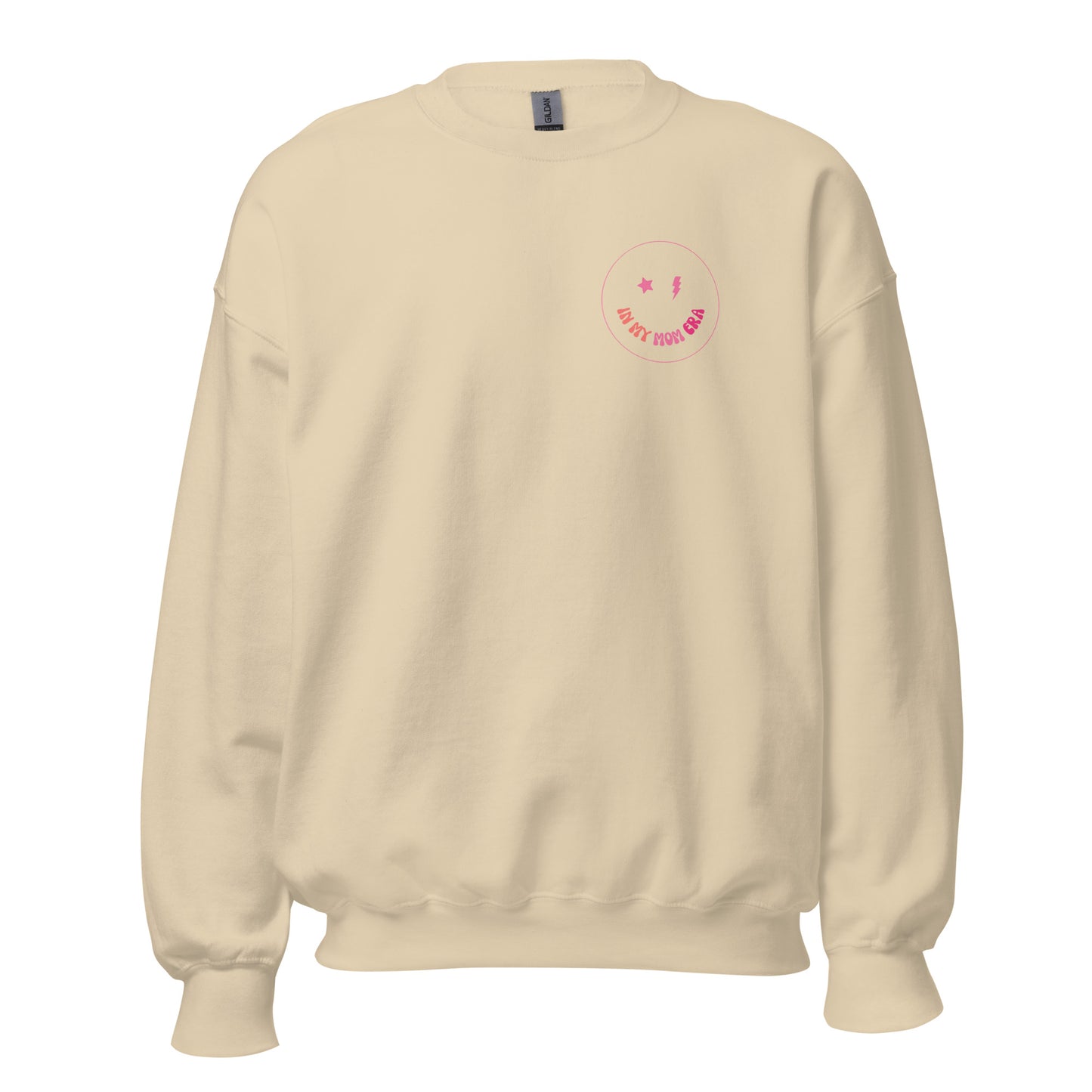 In My Mom Era Sweatshirt - Pink Print