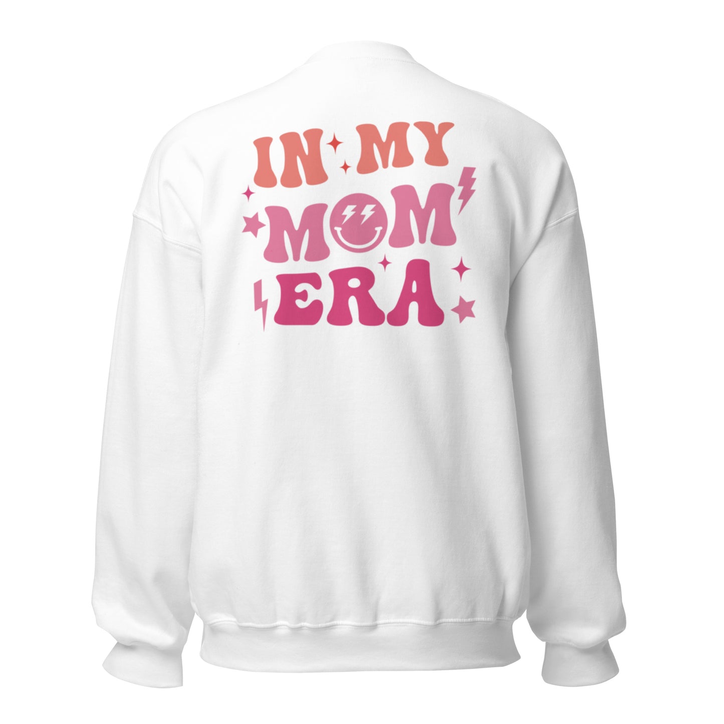 In My Mom Era Sweatshirt - Pink Print