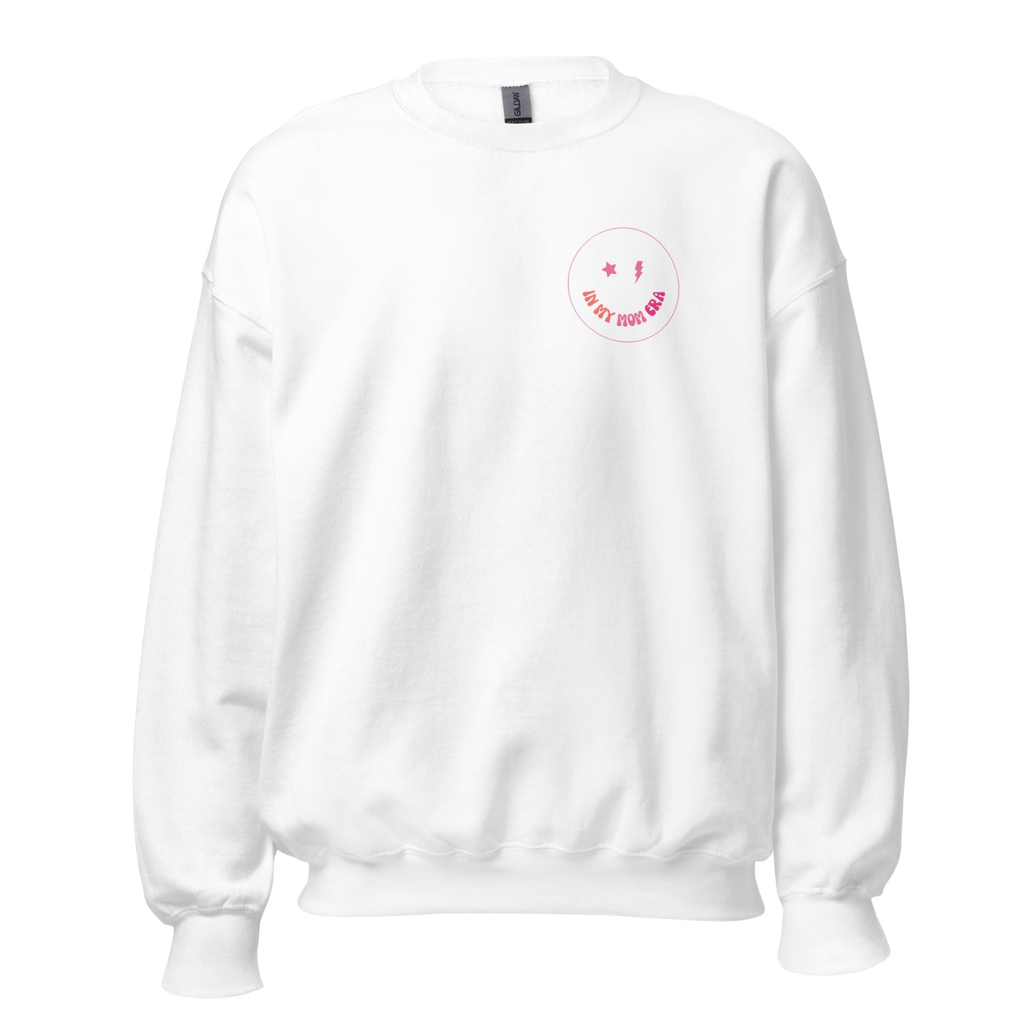 In My Mom Era Sweatshirt - Pink Print