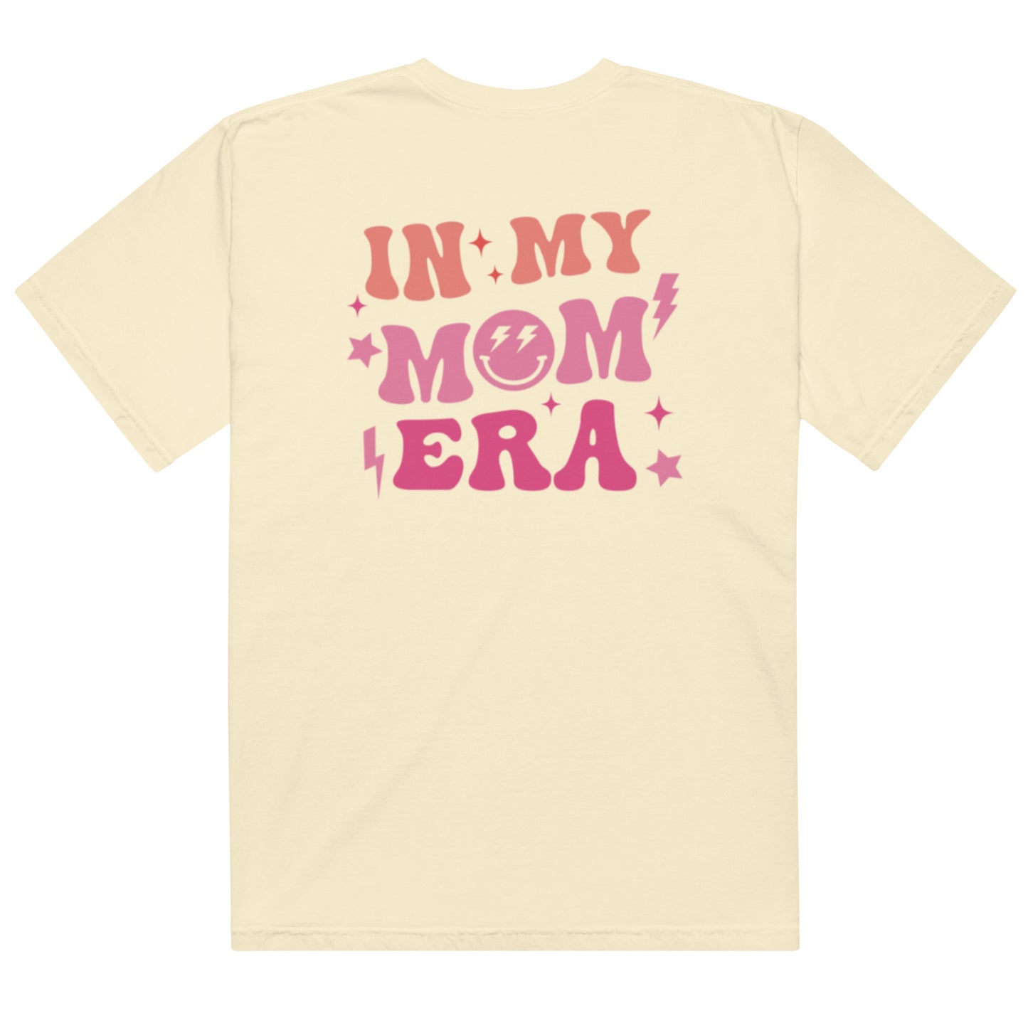 In My Mom Era T-Shirt (Comfort Colors) - Pink Print